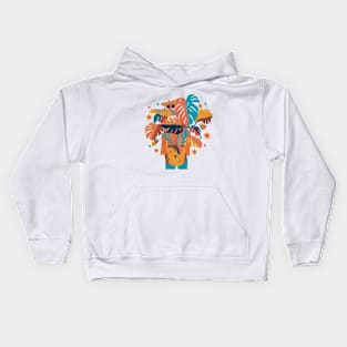 Monstera day Kids Hoodie